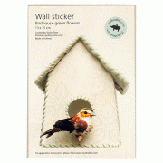 Wandsticker Vogelhaus \