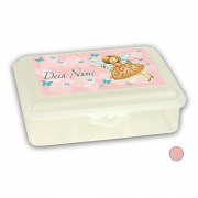 Personalisierte Lunchbox - Mirja rosa