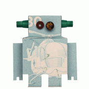 Wandsticker Roboter